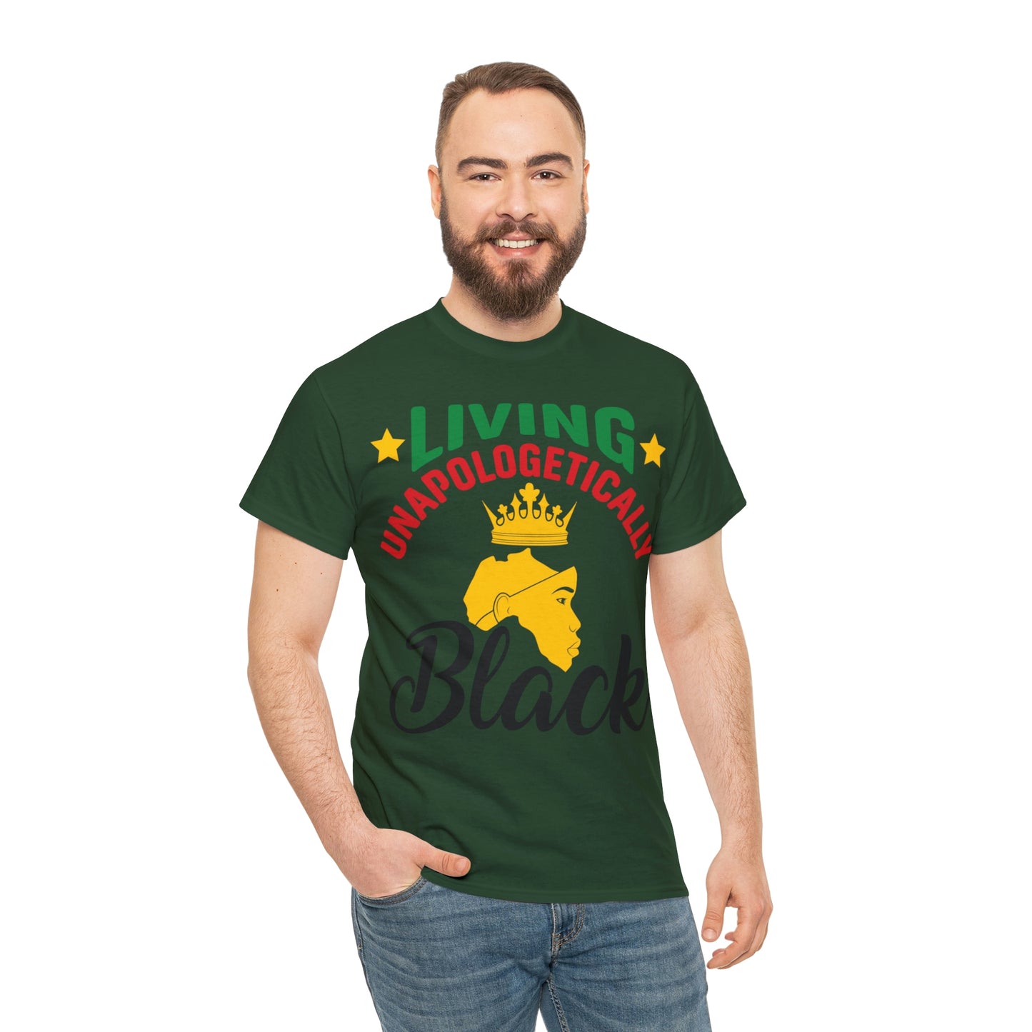 Living Unapologetically Unisex Heavy Cotton Tee