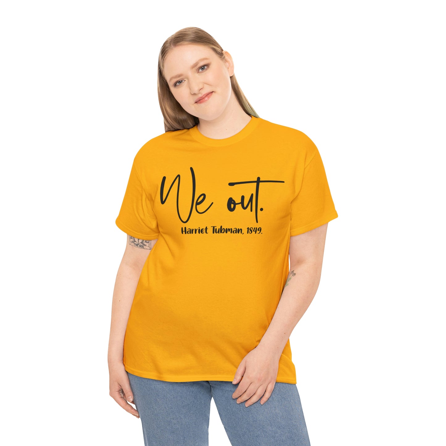 We Out Unisex Heavy Cotton Tee