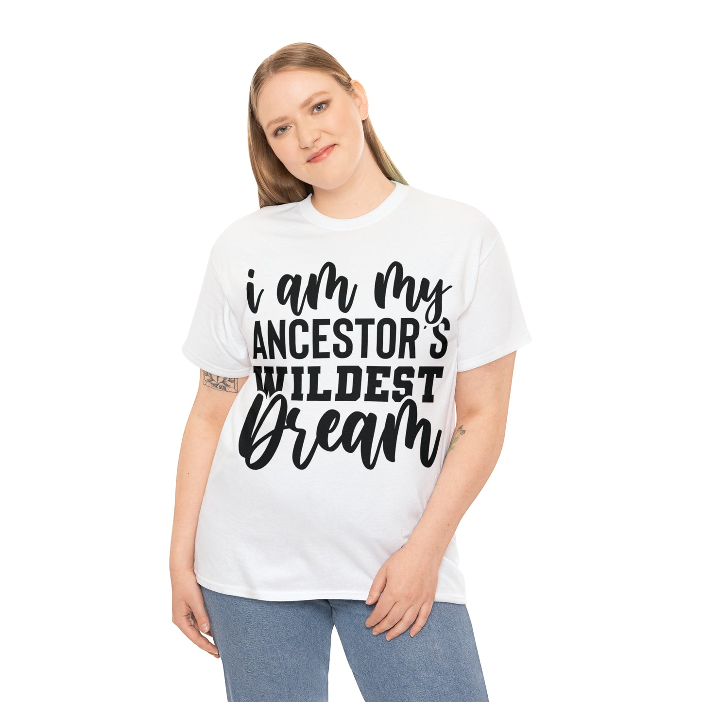 Dream (Vinyl -1 Color) Unisex Heavy Cotton Tee