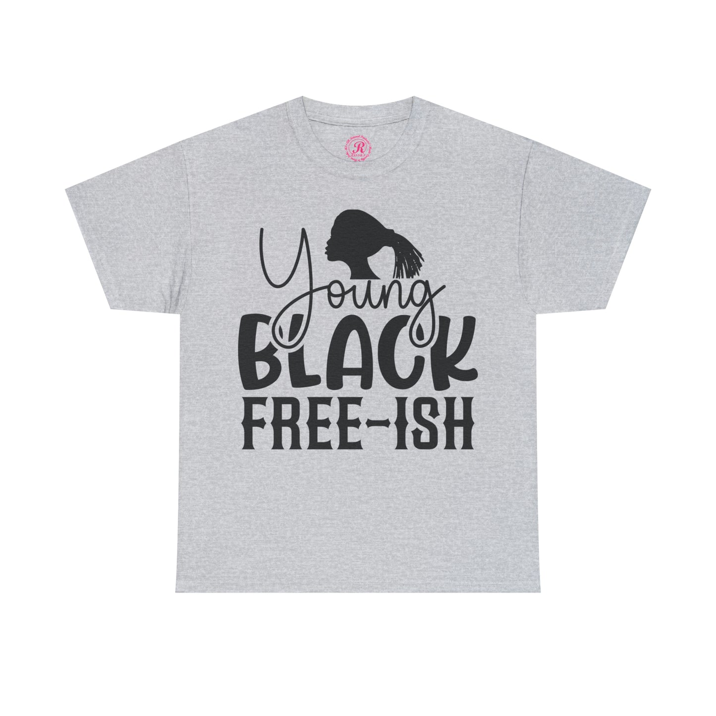 Young Black Unisex Heavy Cotton Tee