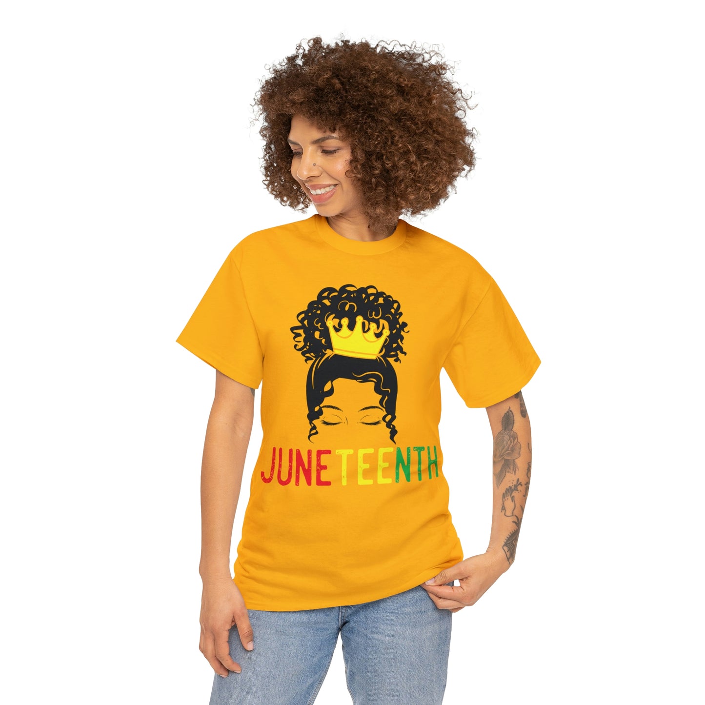 Juneteenth Femme Unisex Heavy Cotton Tee