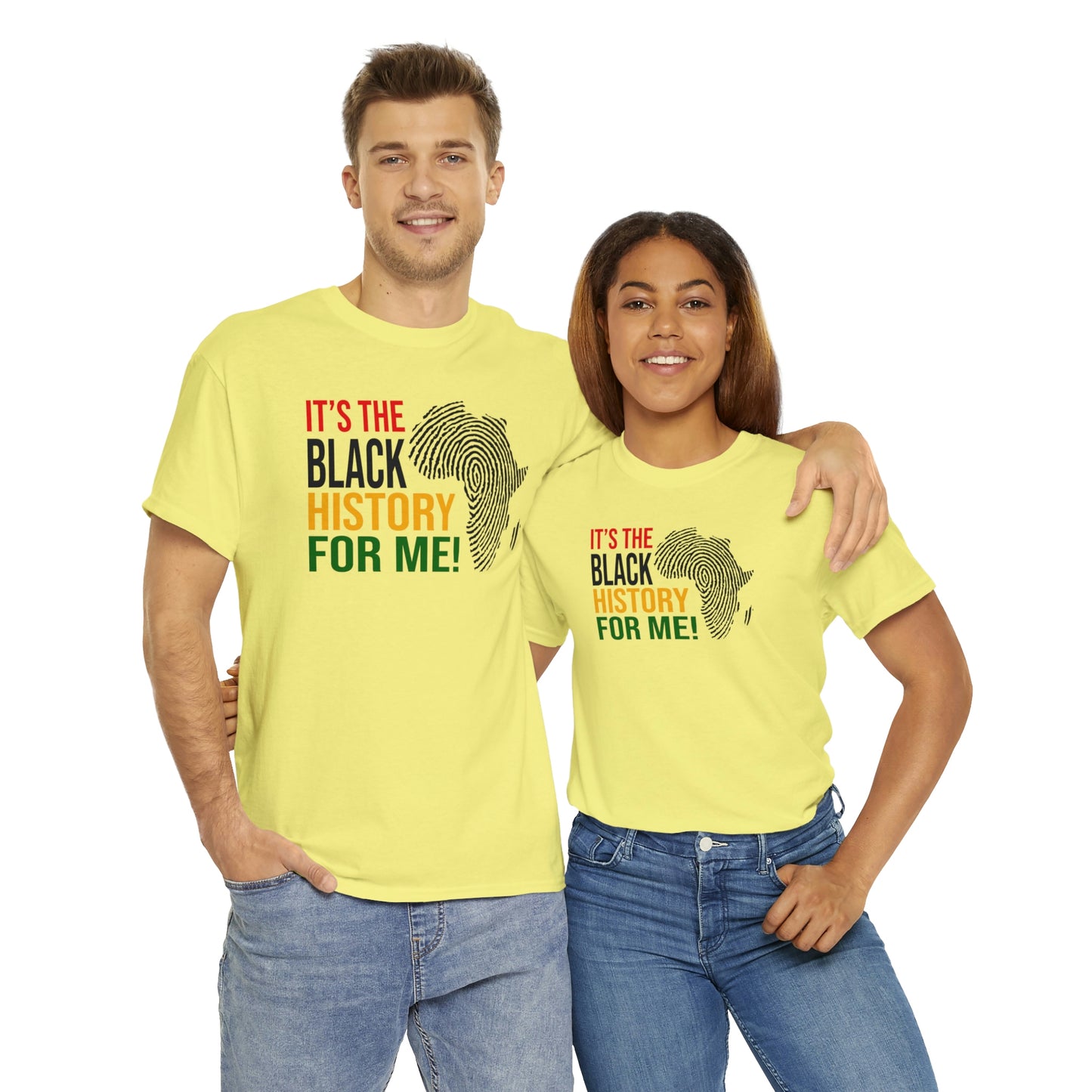 Its the Black History....Unisex Heavy Cotton Tee