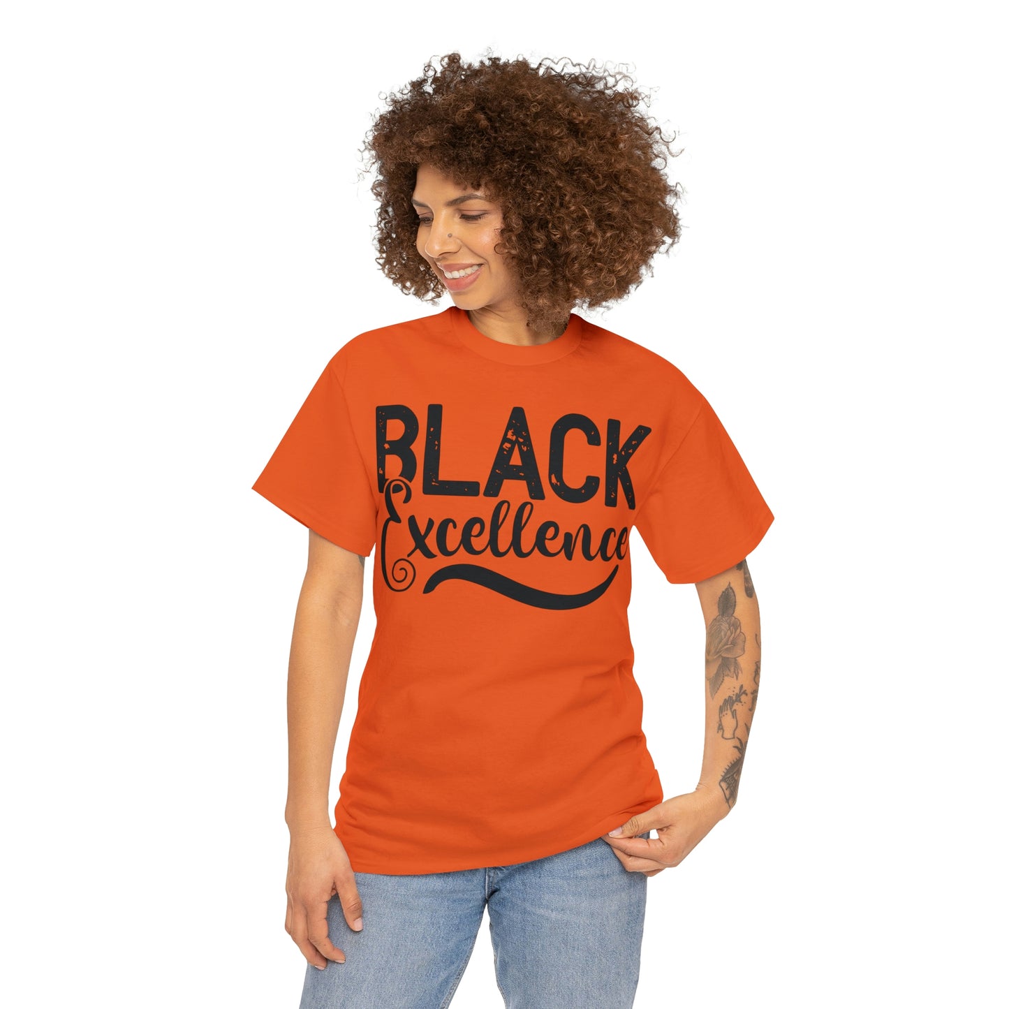Black Excellence Unisex Heavy Cotton Tee