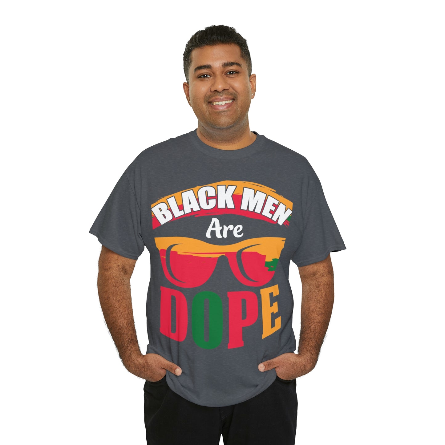 Black Man Dope Unisex Heavy Cotton Tee