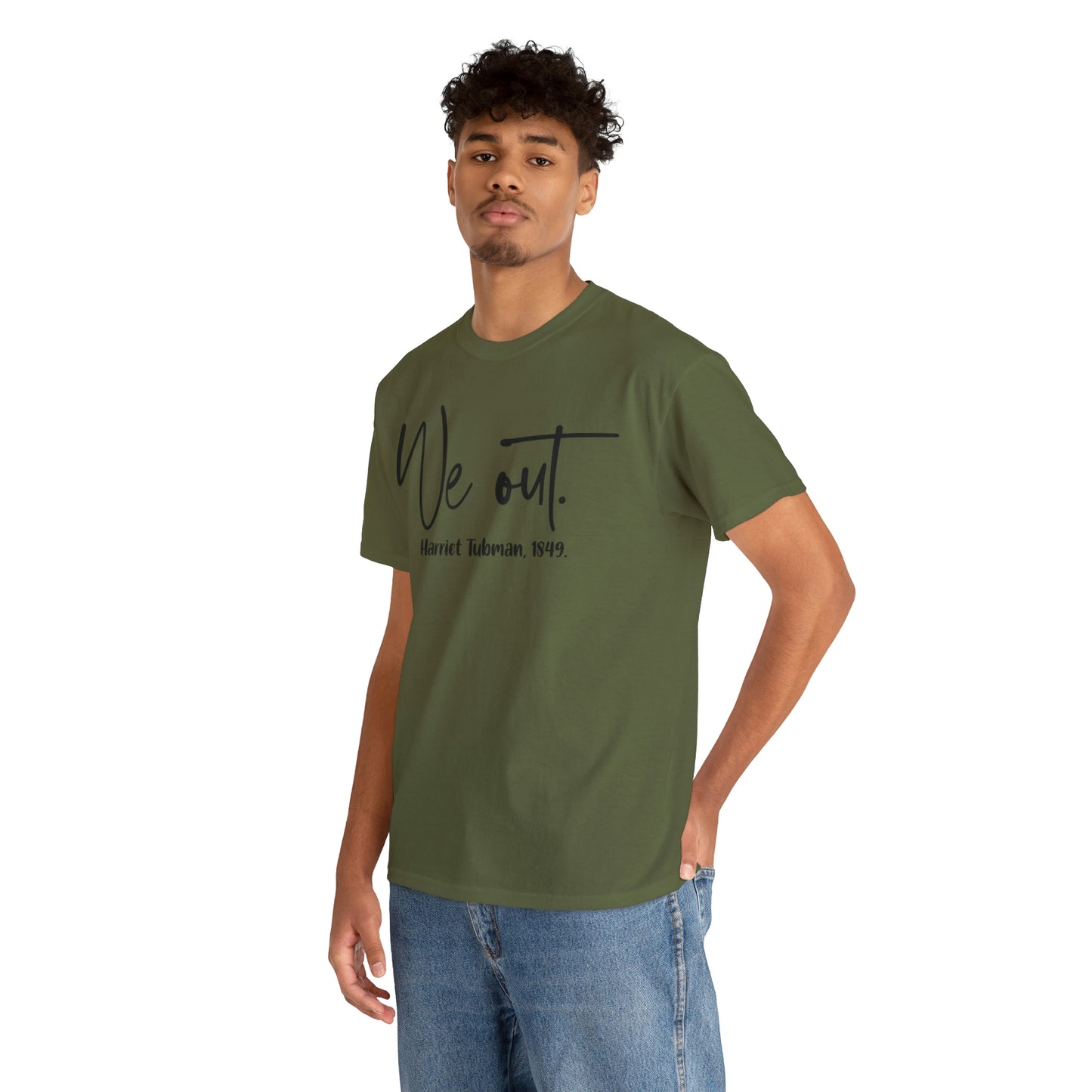 We Out Unisex Heavy Cotton Tee