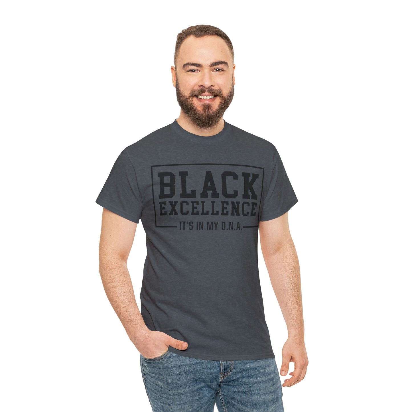 Black Excellence Unisex Heavy Cotton Tee