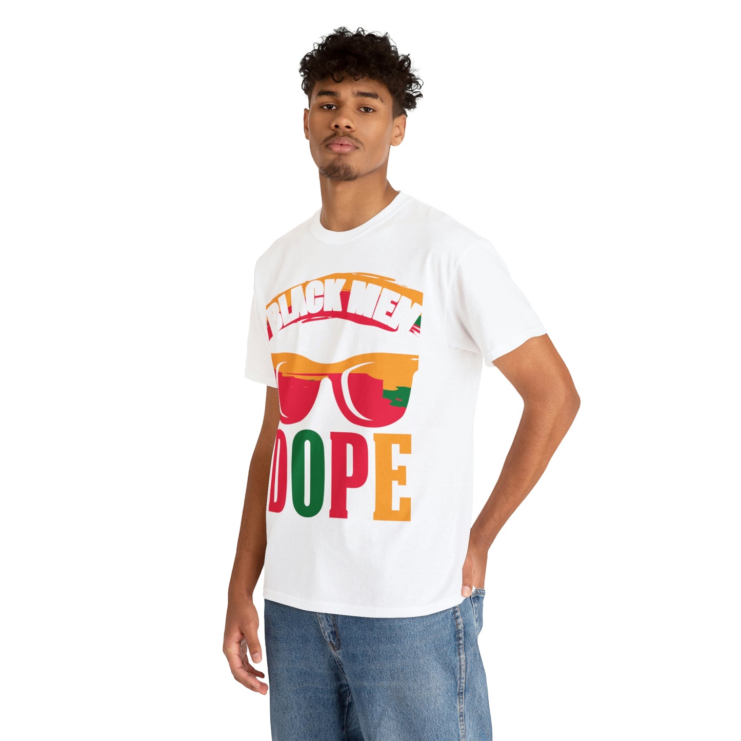 Black Man Dope Unisex Heavy Cotton Tee
