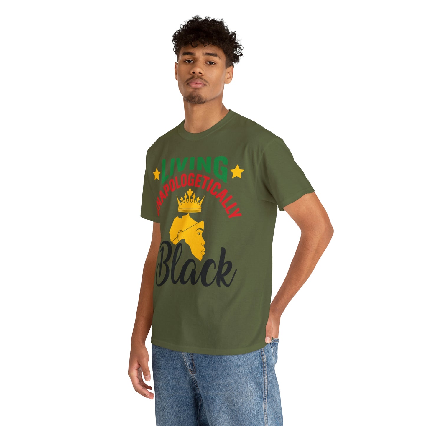 Living Unapologetically Unisex Heavy Cotton Tee