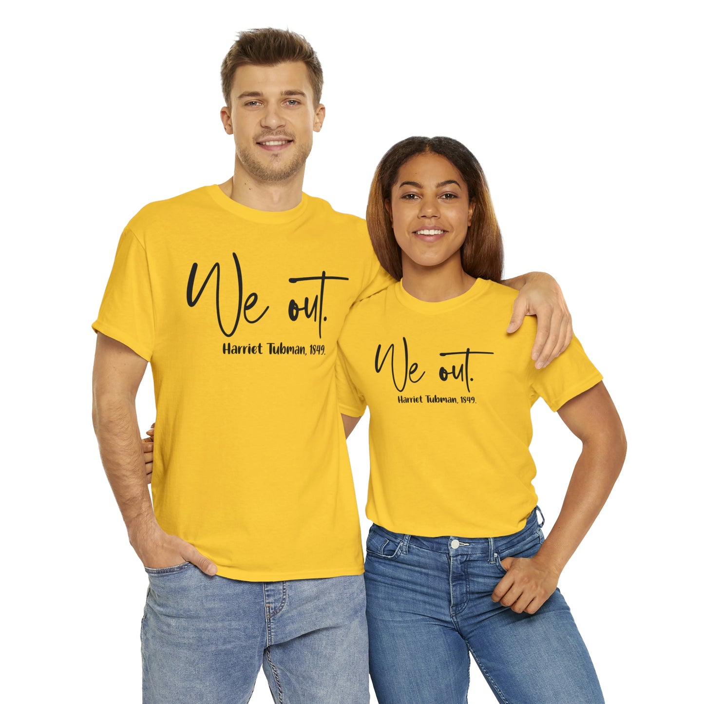 We Out Unisex Heavy Cotton Tee