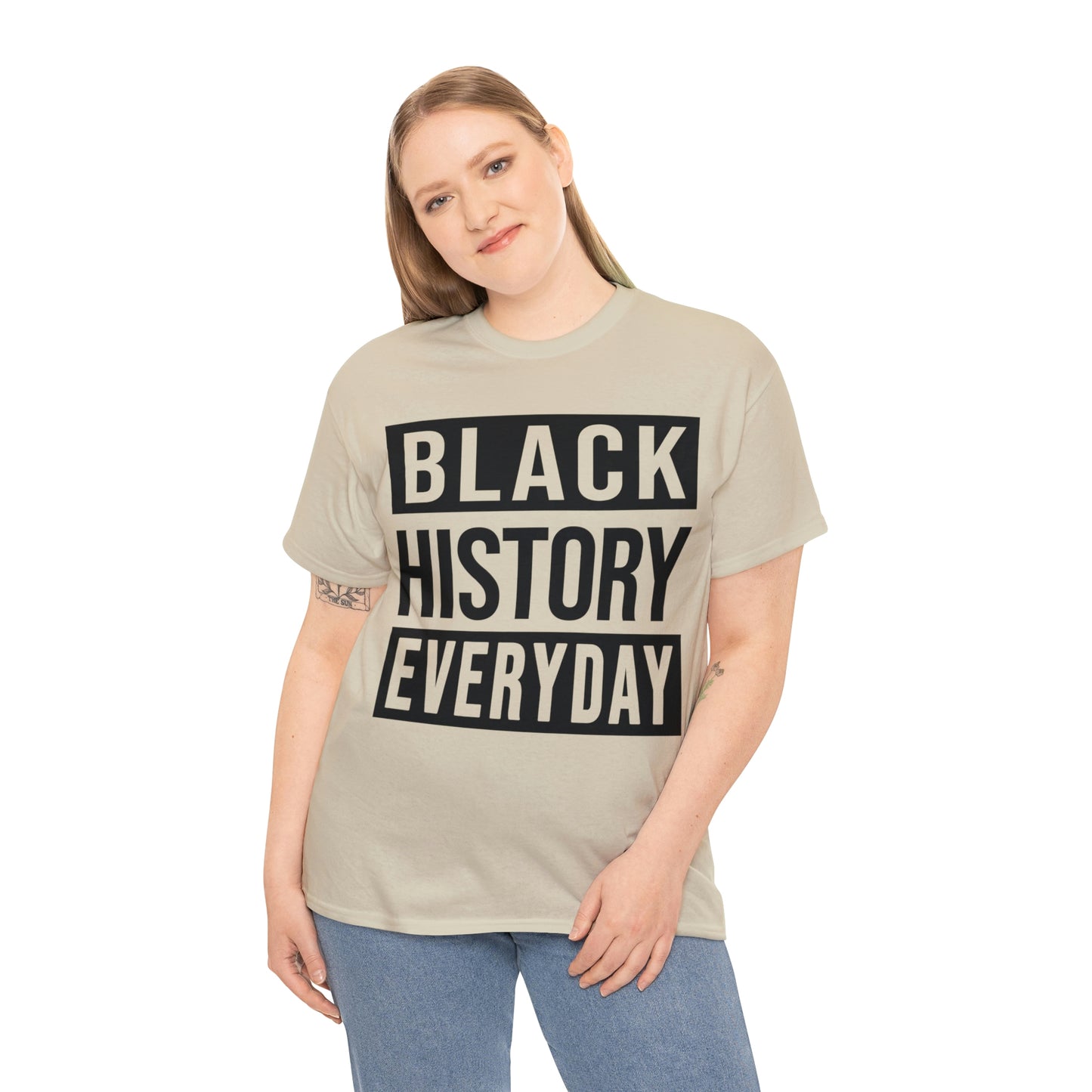 Black History Everyday Unisex Heavy Cotton Tee