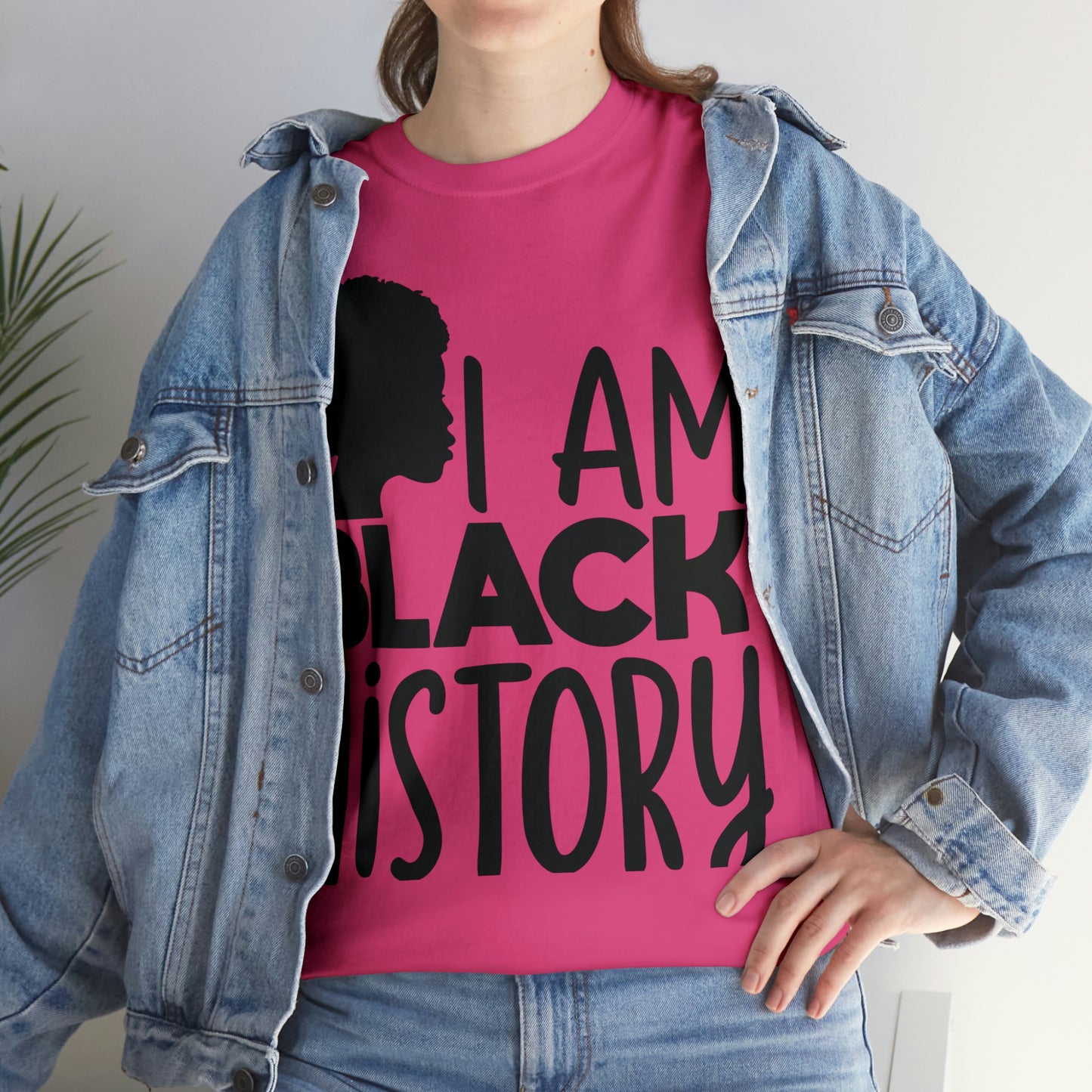 I Am Black History Unisex Heavy Cotton Tee