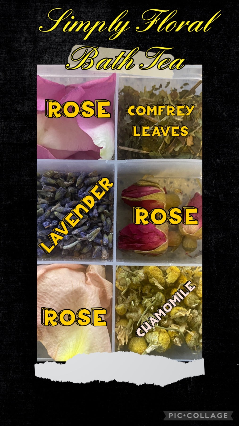 Simply Floral Bath Tea