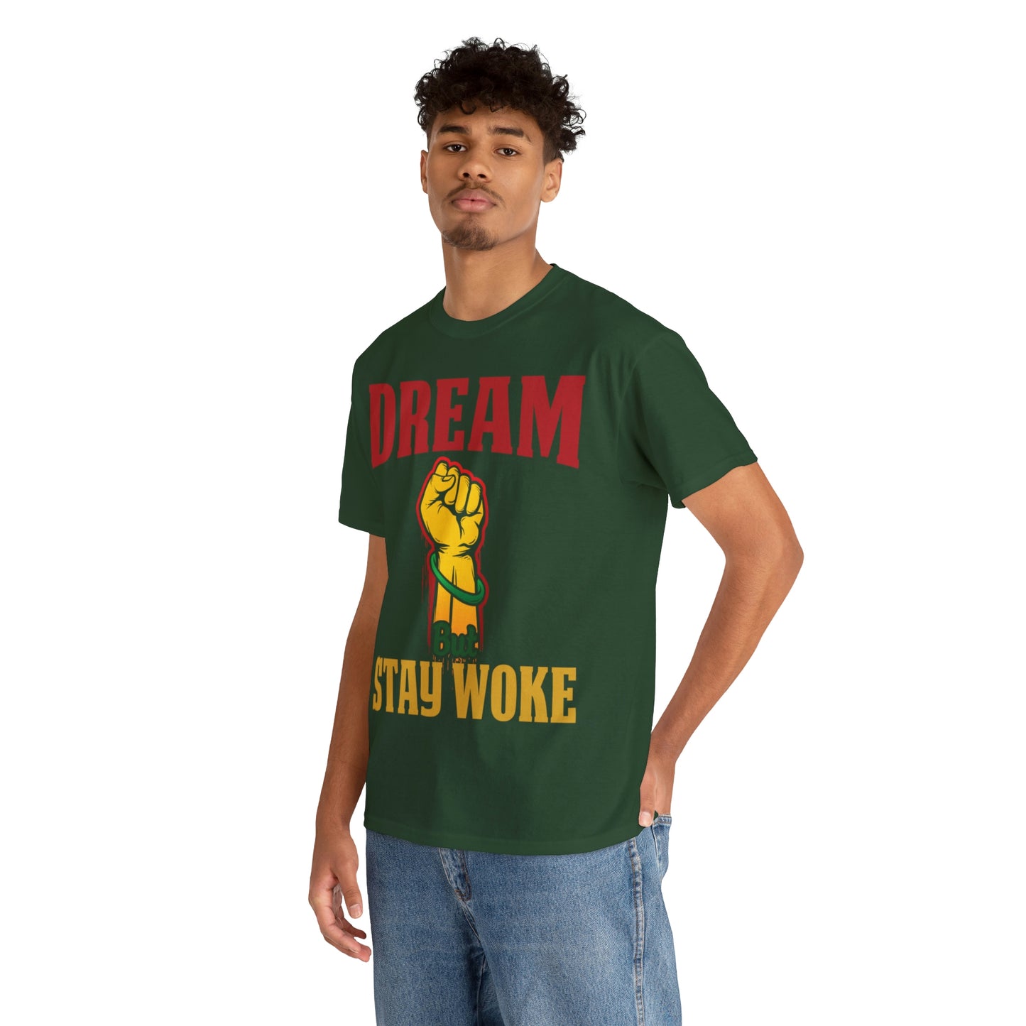 Dream/Woke Unisex Heavy Cotton Tee
