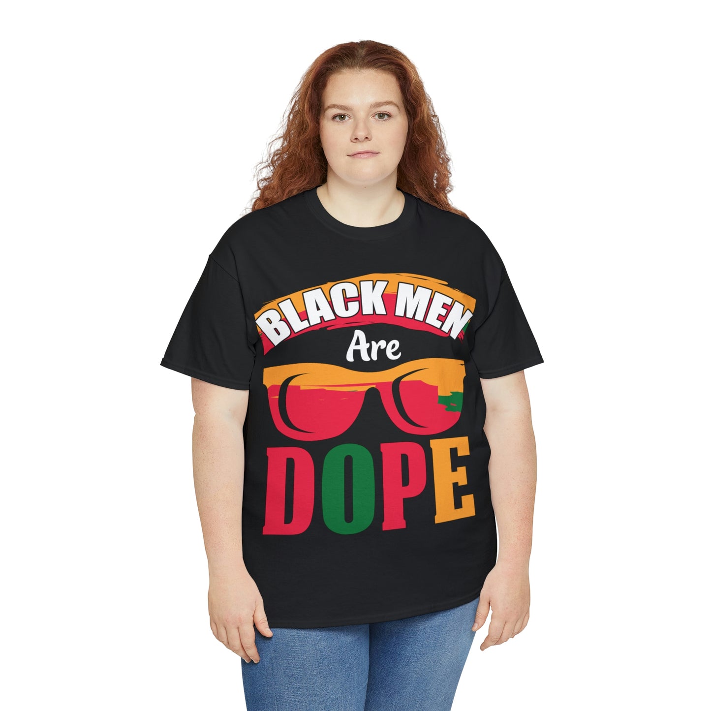 Black Man Dope Unisex Heavy Cotton Tee
