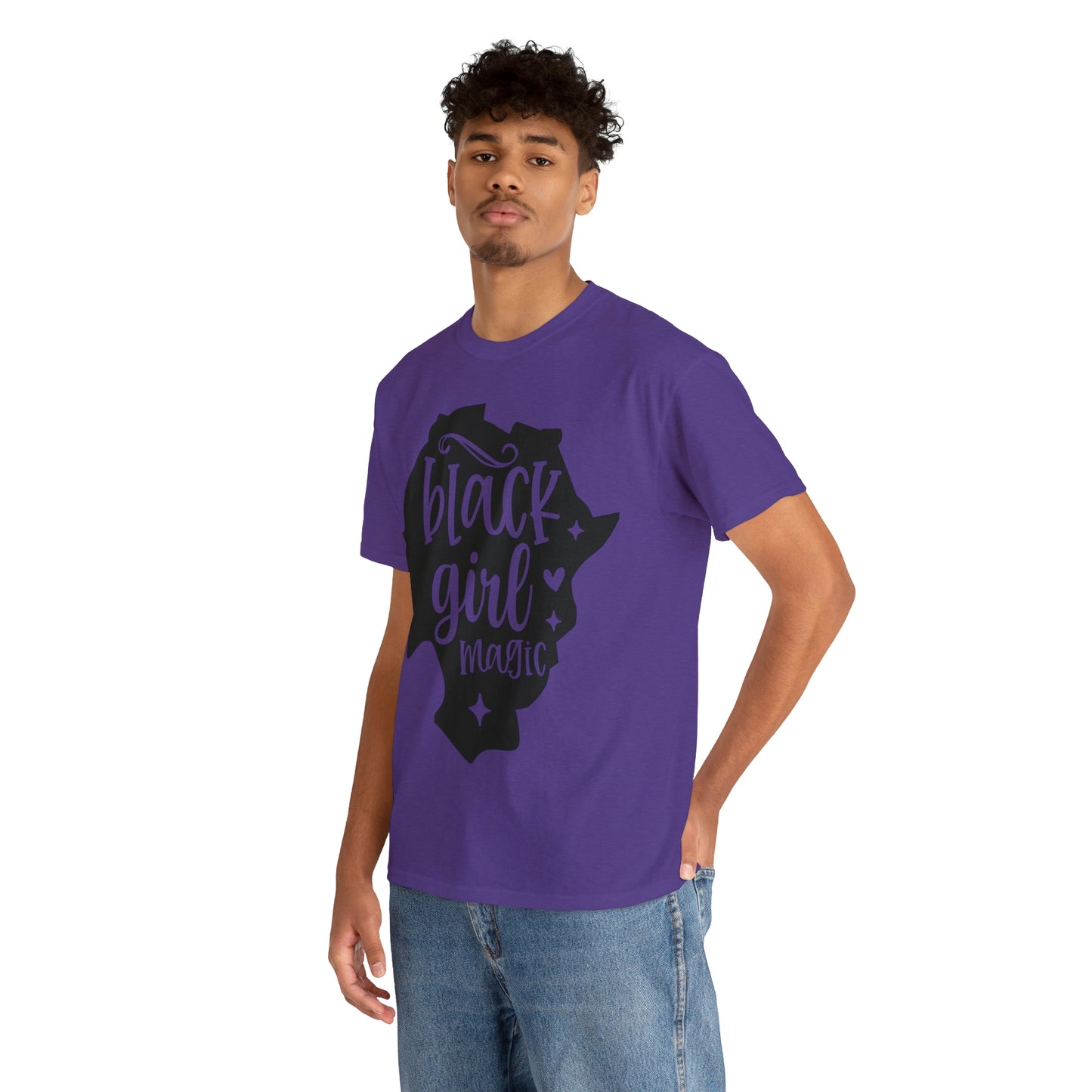 Black Girl Magic Unisex Heavy Cotton Tee