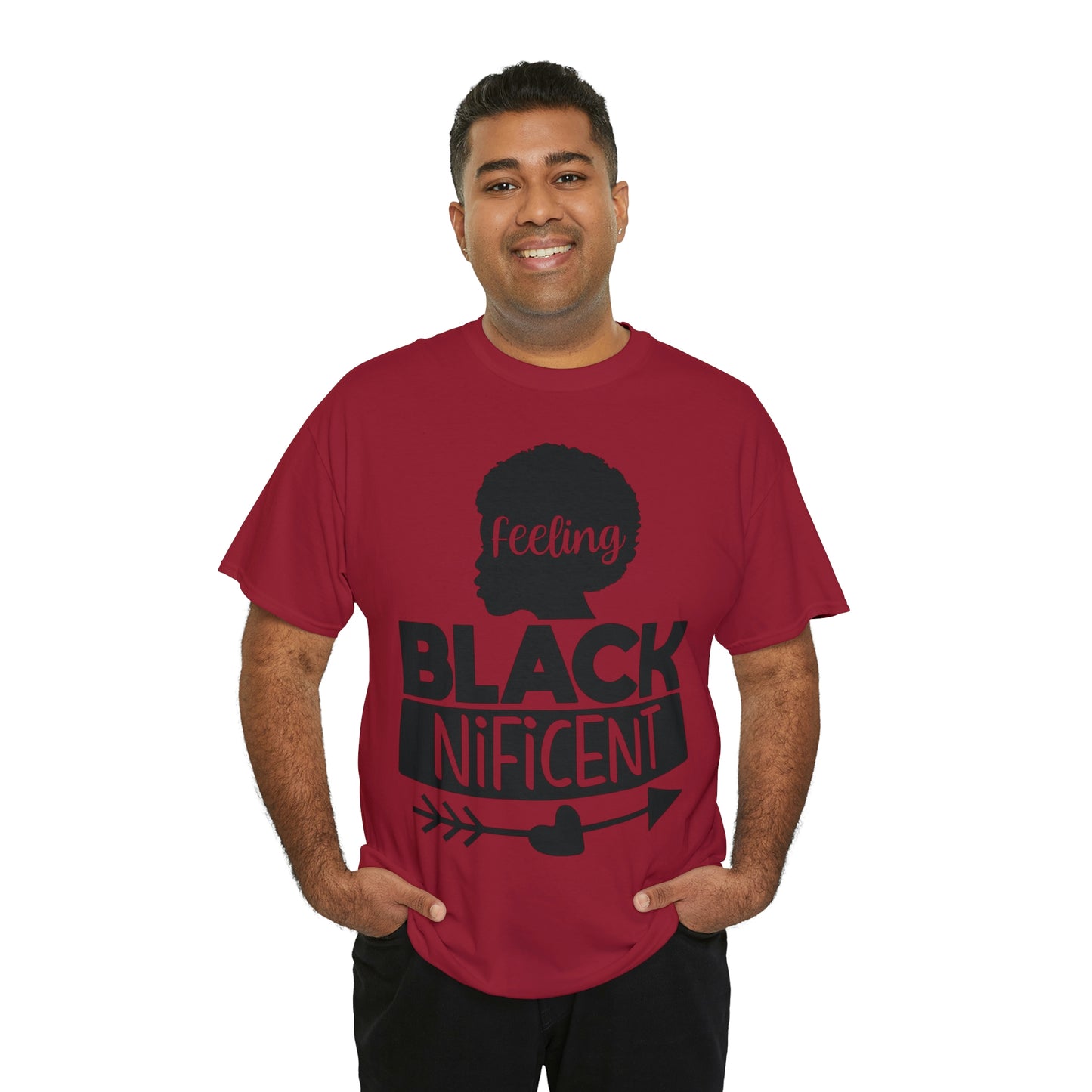 Feeling Blacknificent Unisex Heavy Cotton Tee