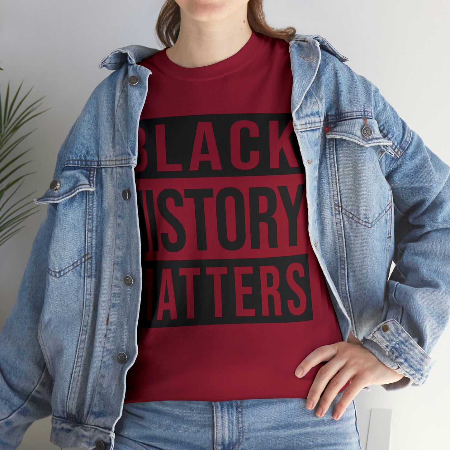Black History Matters Unisex Heavy Cotton Tee
