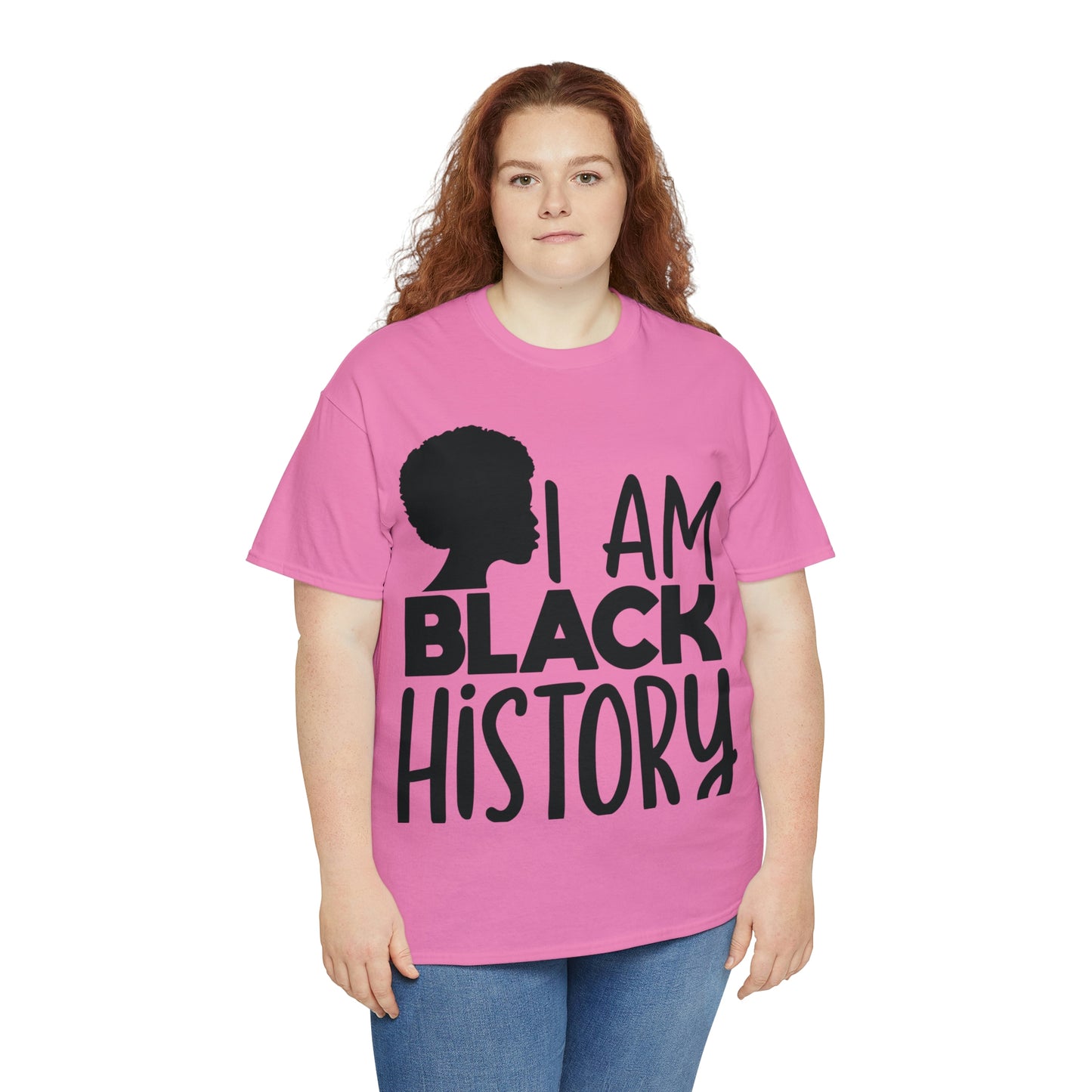 I Am Black History Unisex Heavy Cotton Tee
