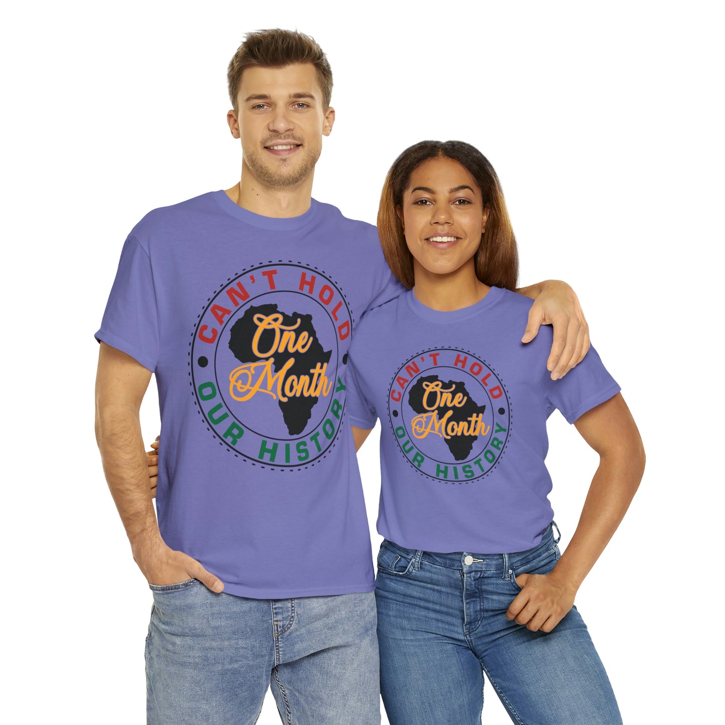 One Month Unisex Heavy Cotton Tee