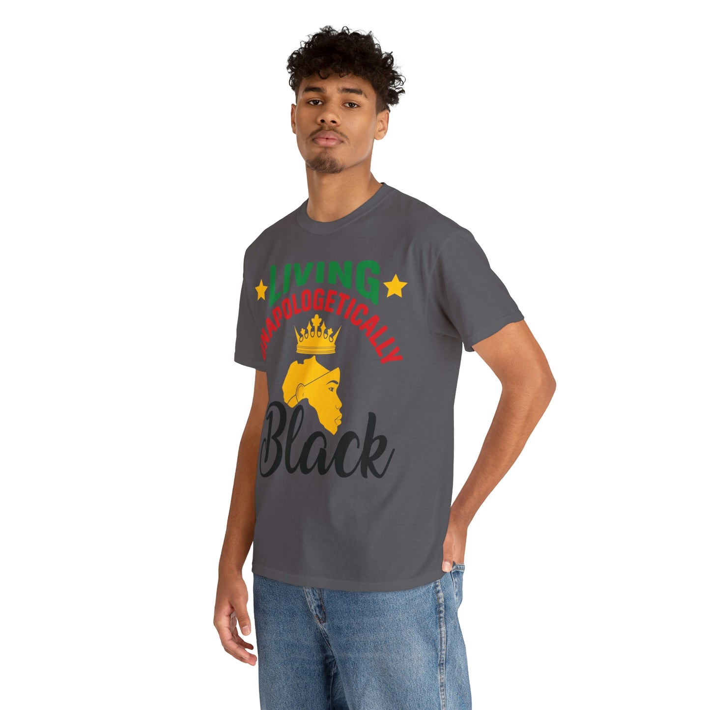 Living Unapologetically Unisex Heavy Cotton Tee