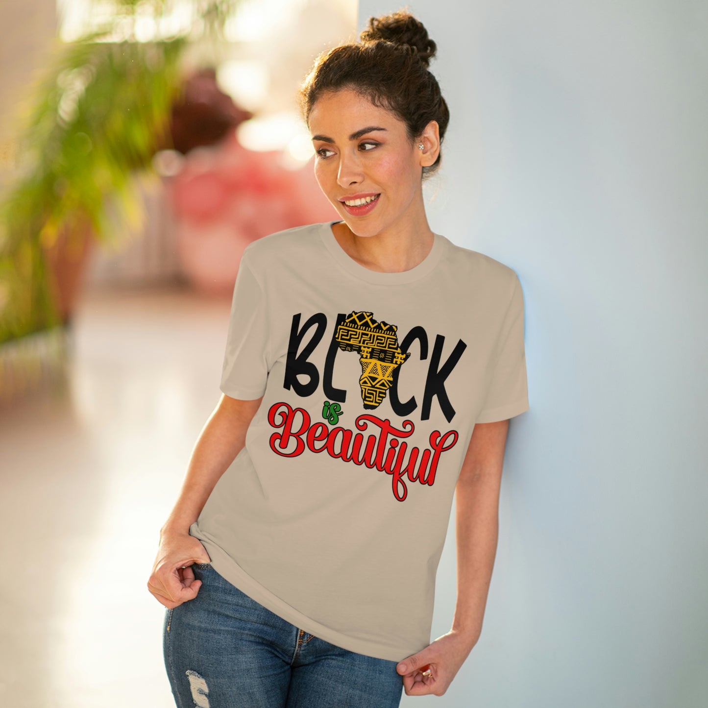 Black is Beautiful Organic Creator T-shirt - Unisex