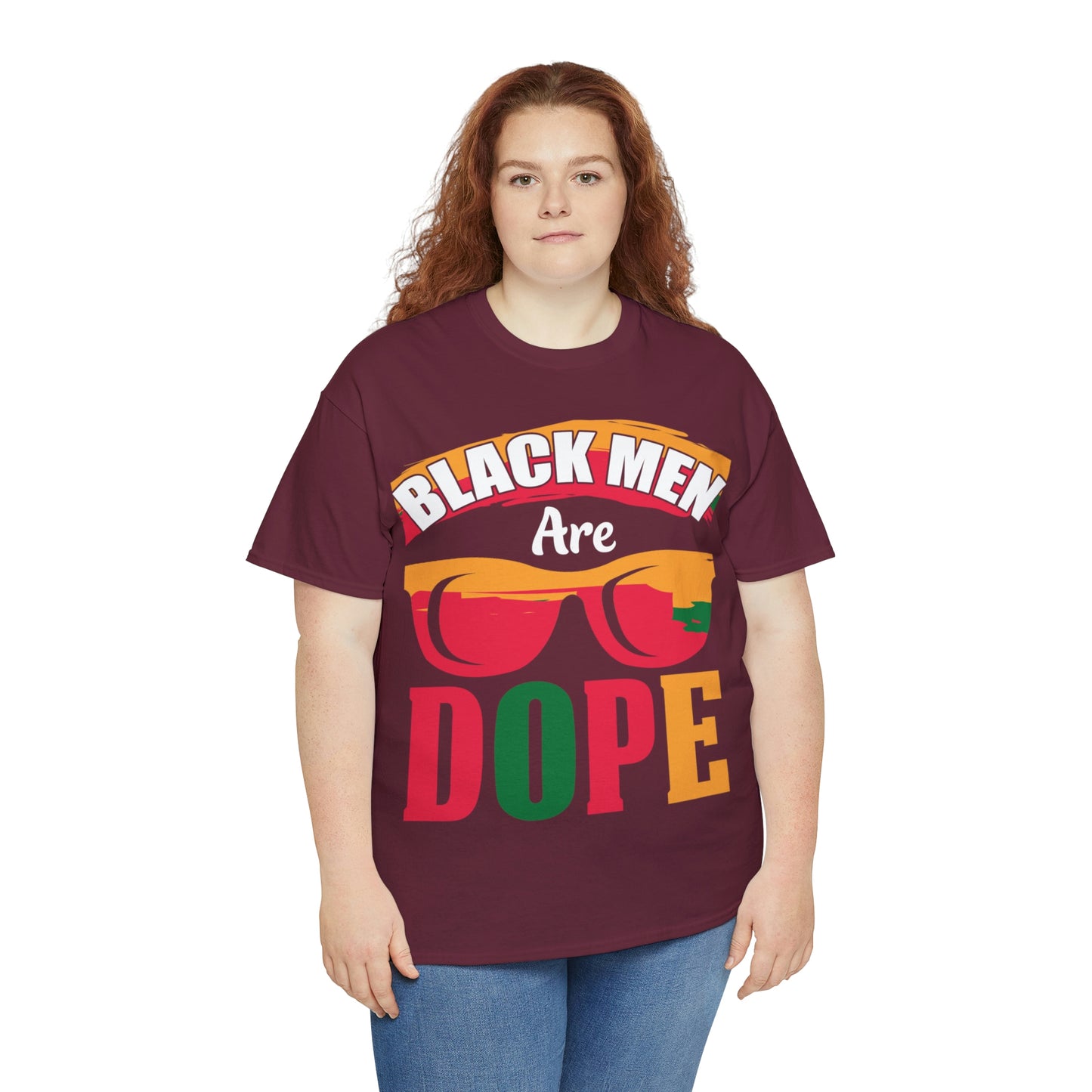 Black Man Dope Unisex Heavy Cotton Tee