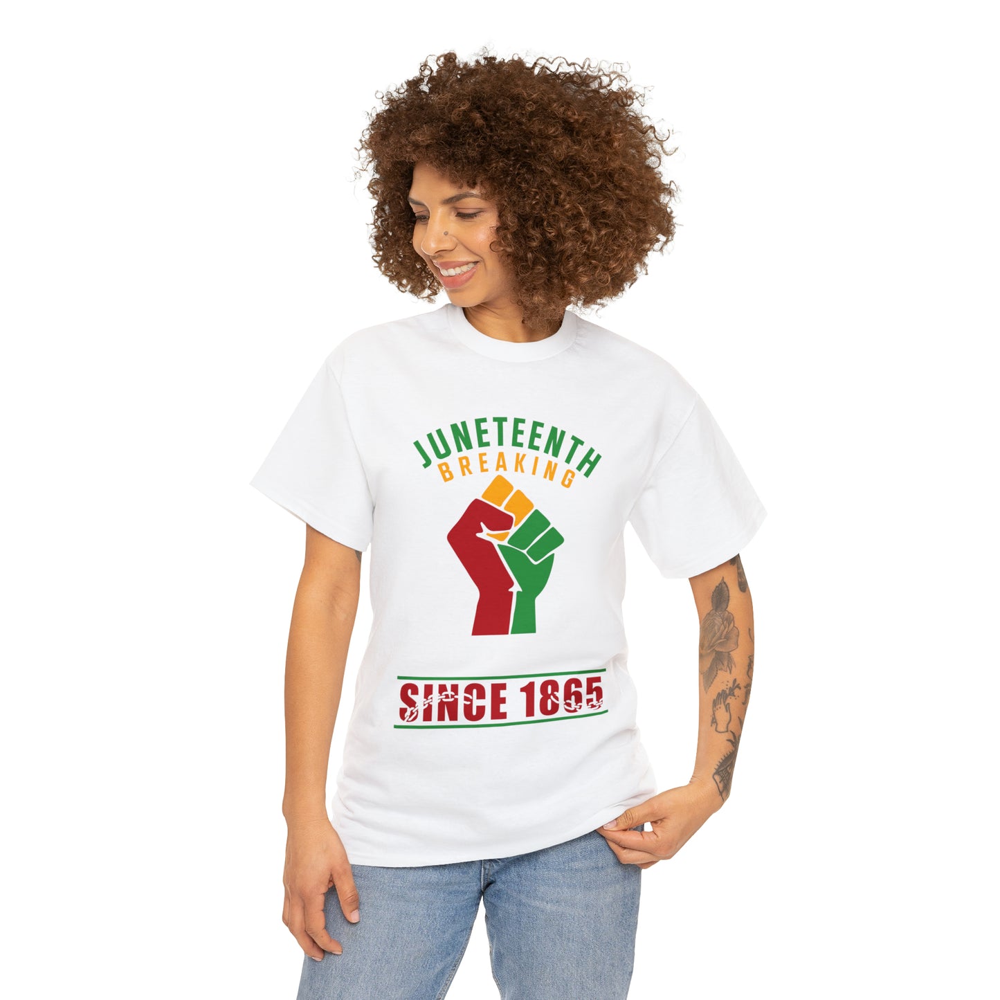 Break Every Chain Unisex Heavy Cotton Tee