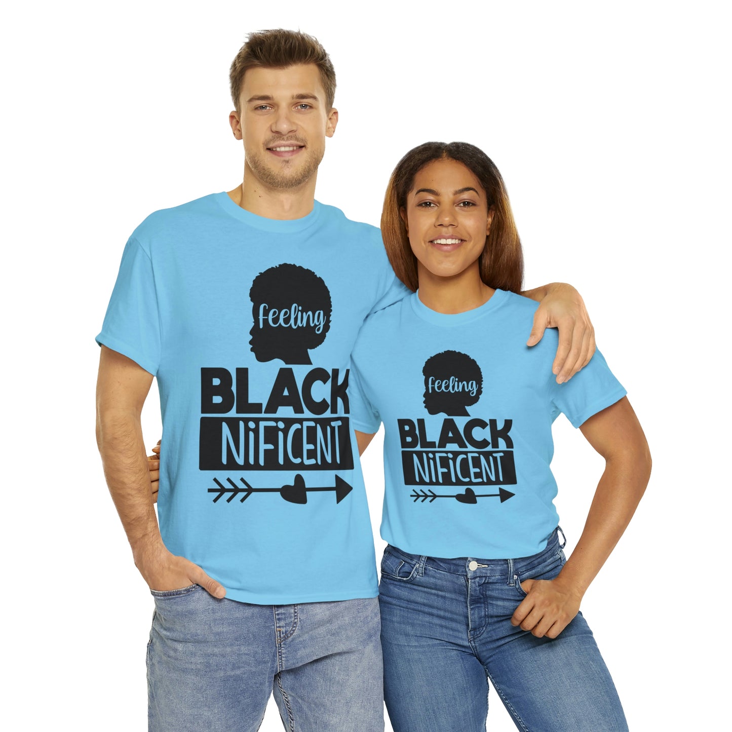 Feeling Blacknificent Unisex Heavy Cotton Tee