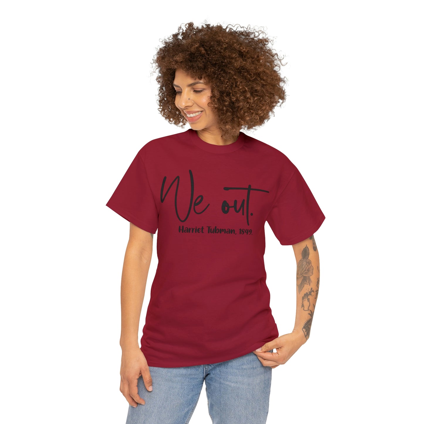 We Out Unisex Heavy Cotton Tee