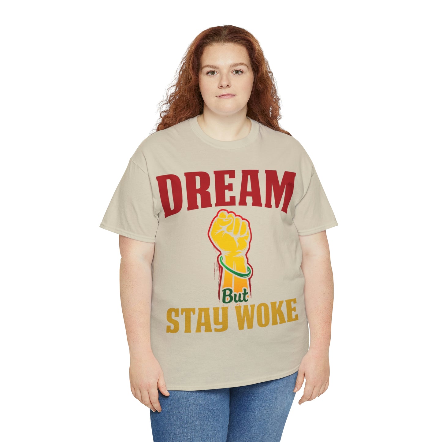 Dream/Woke Unisex Heavy Cotton Tee