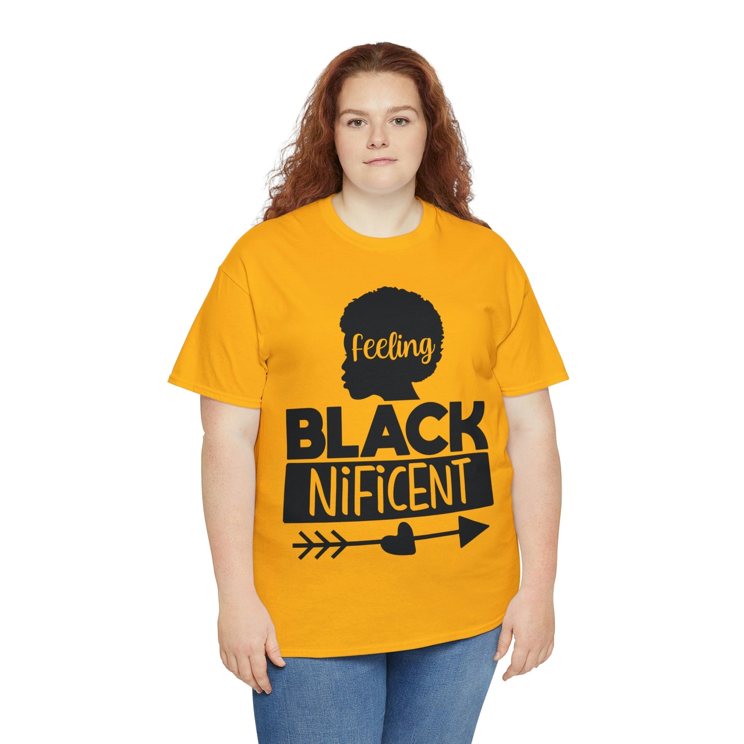 Feeling Blacknificent Unisex Heavy Cotton Tee