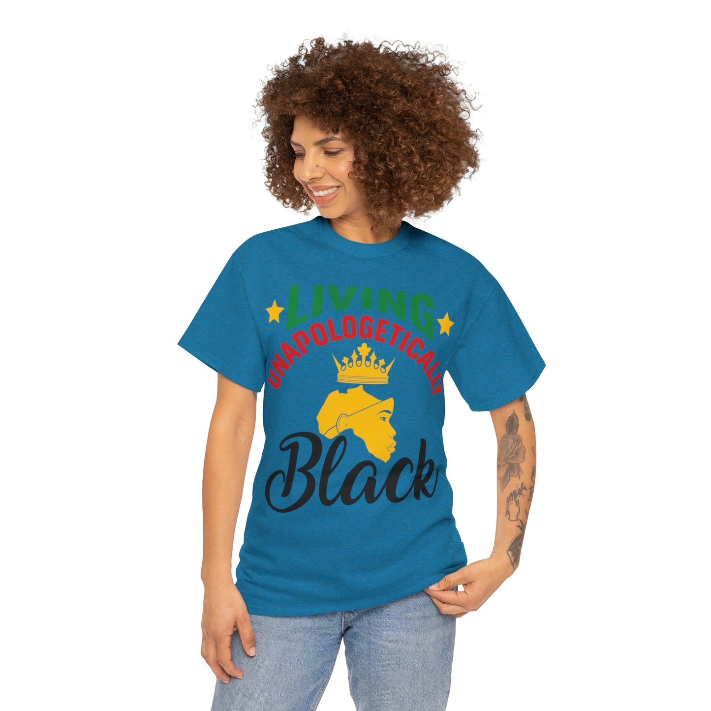 Living Unapologetically Unisex Heavy Cotton Tee