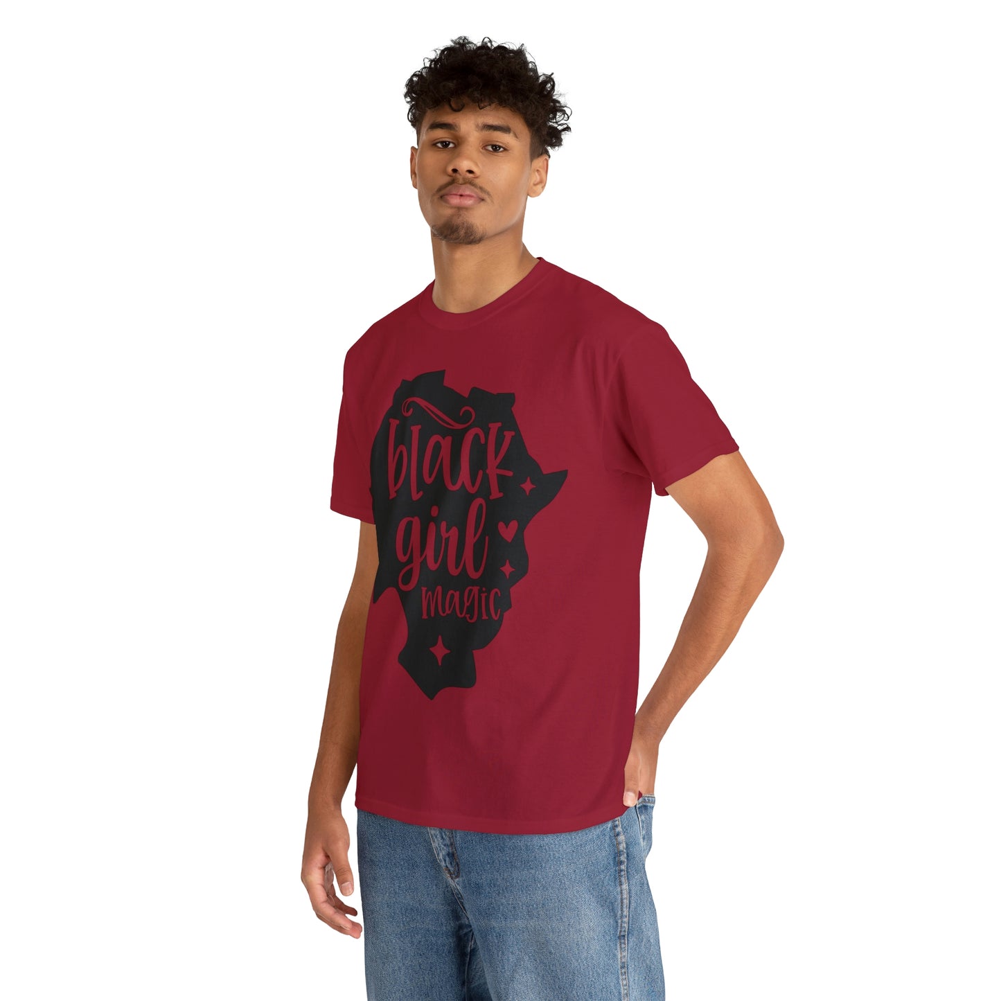 Black Girl Magic Unisex Heavy Cotton Tee