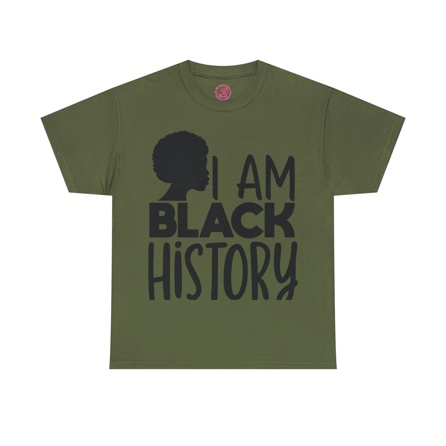 I Am Black History Unisex Heavy Cotton Tee