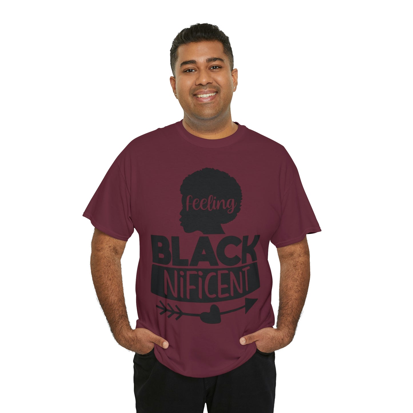 Feeling Blacknificent Unisex Heavy Cotton Tee
