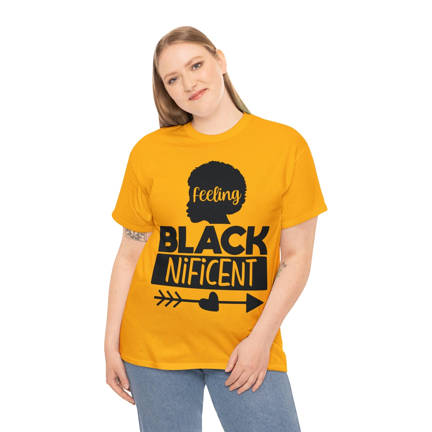 Feeling Blacknificent Unisex Heavy Cotton Tee