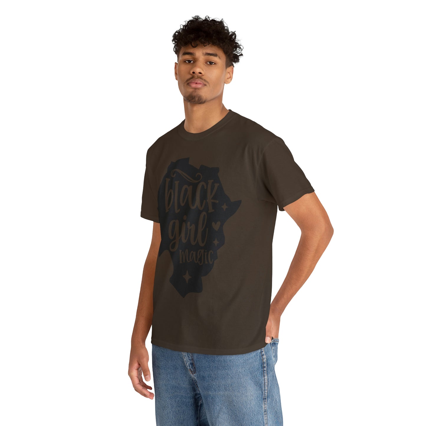 Black Girl Magic Unisex Heavy Cotton Tee