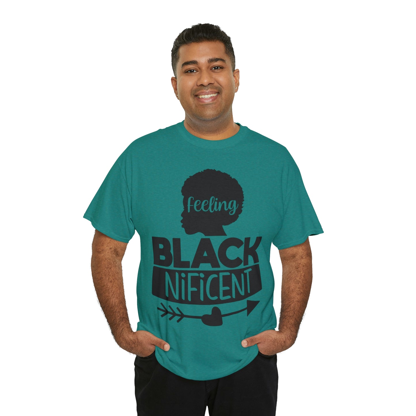 Feeling Blacknificent Unisex Heavy Cotton Tee