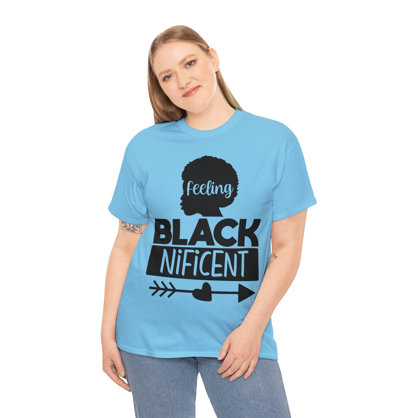 Feeling Blacknificent Unisex Heavy Cotton Tee