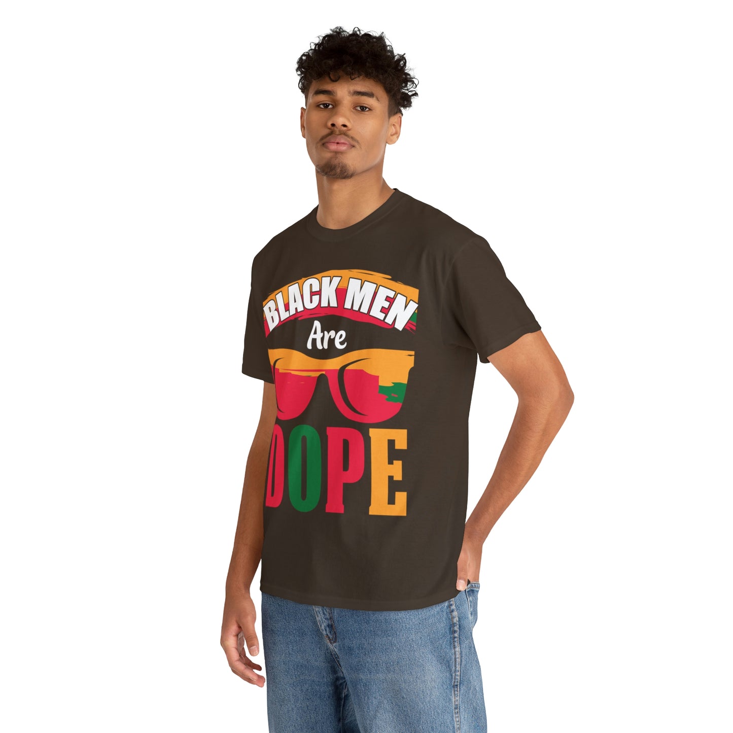 Black Man Dope Unisex Heavy Cotton Tee