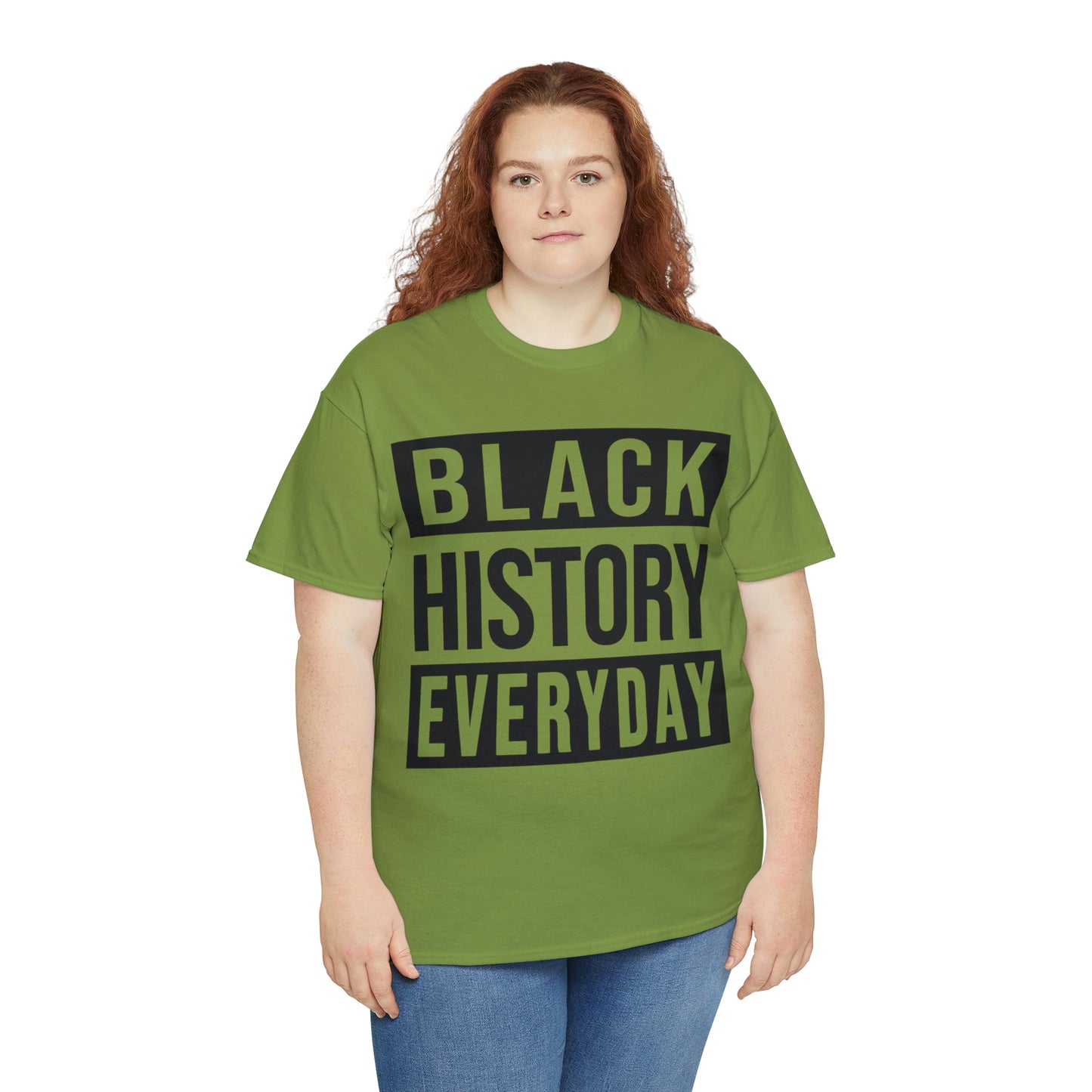 Black History Everyday Unisex Heavy Cotton Tee