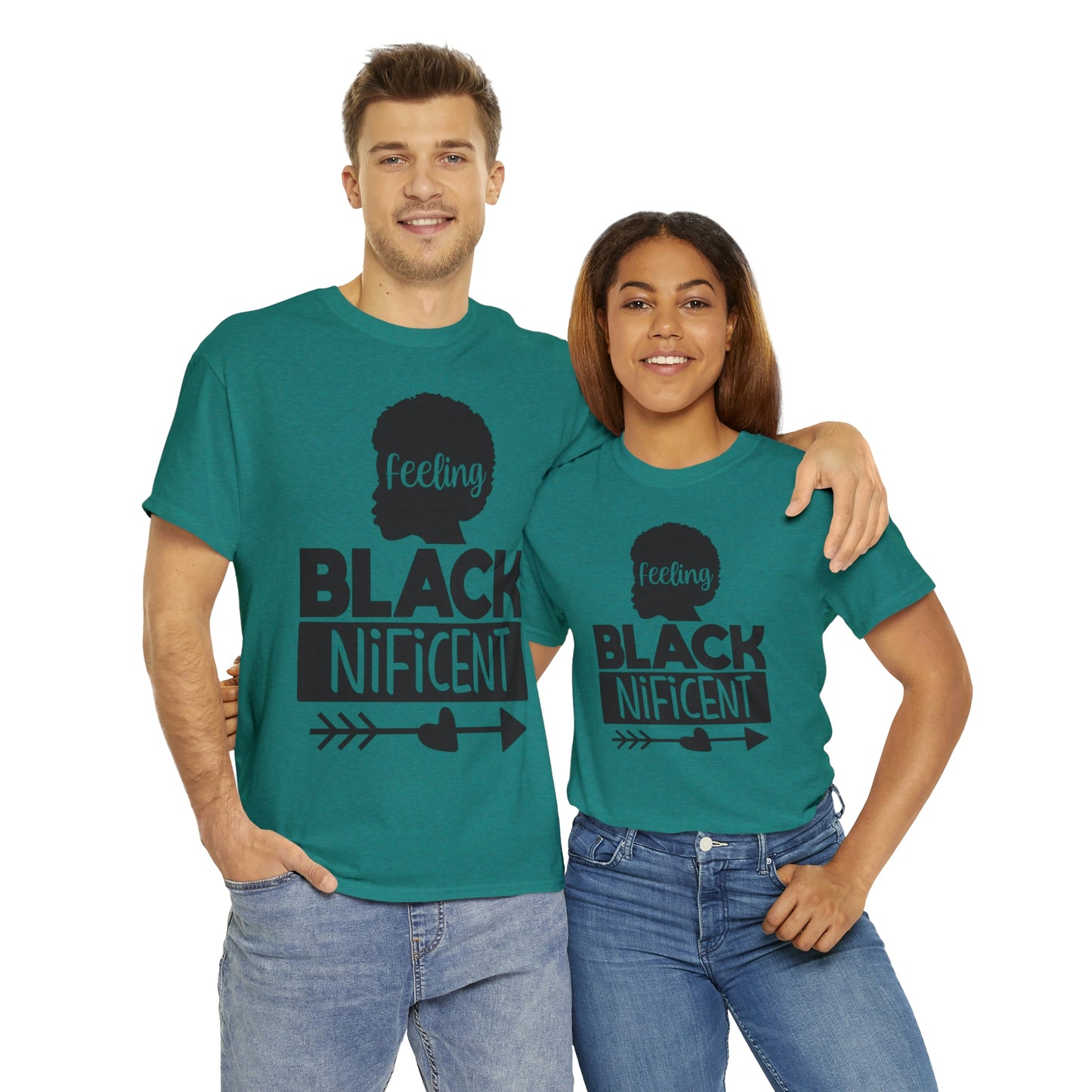 Feeling Blacknificent Unisex Heavy Cotton Tee