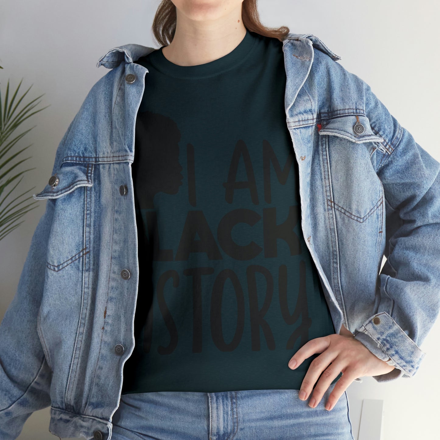 I Am Black History Unisex Heavy Cotton Tee