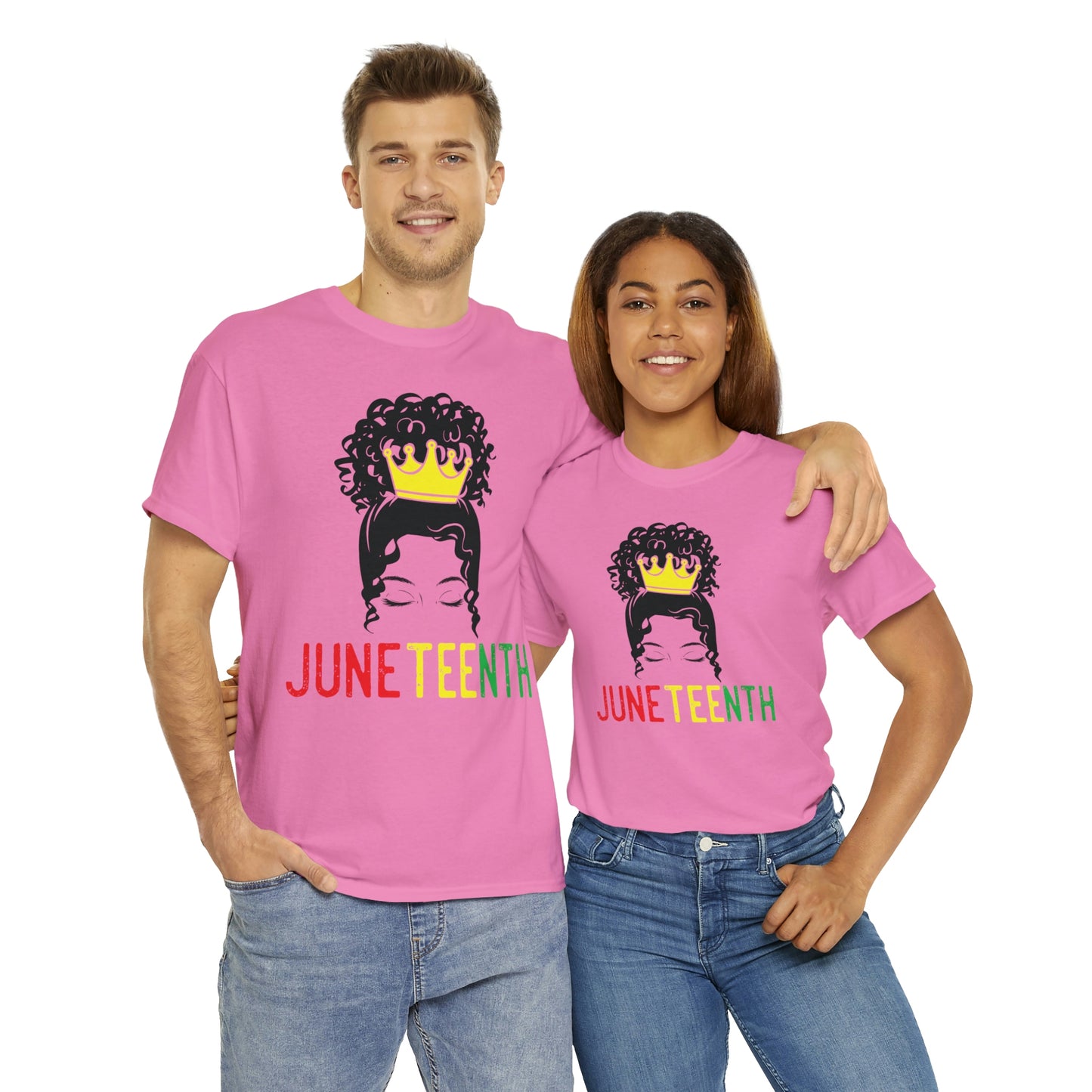 Juneteenth Femme Unisex Heavy Cotton Tee