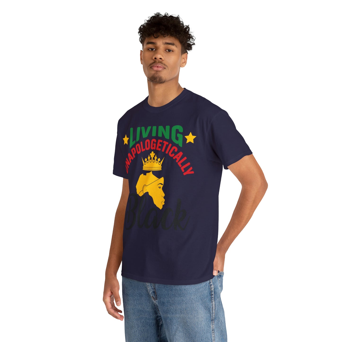 Living Unapologetically Unisex Heavy Cotton Tee