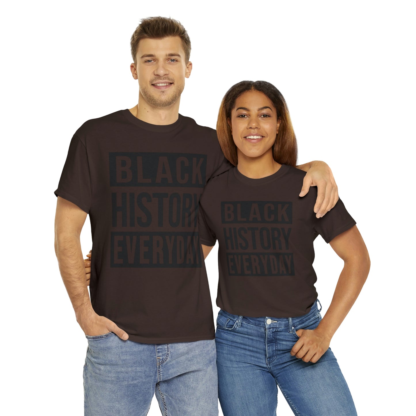 Black History Everyday Unisex Heavy Cotton Tee