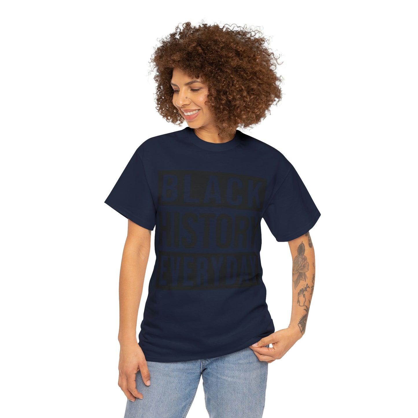 Black History Everyday Unisex Heavy Cotton Tee