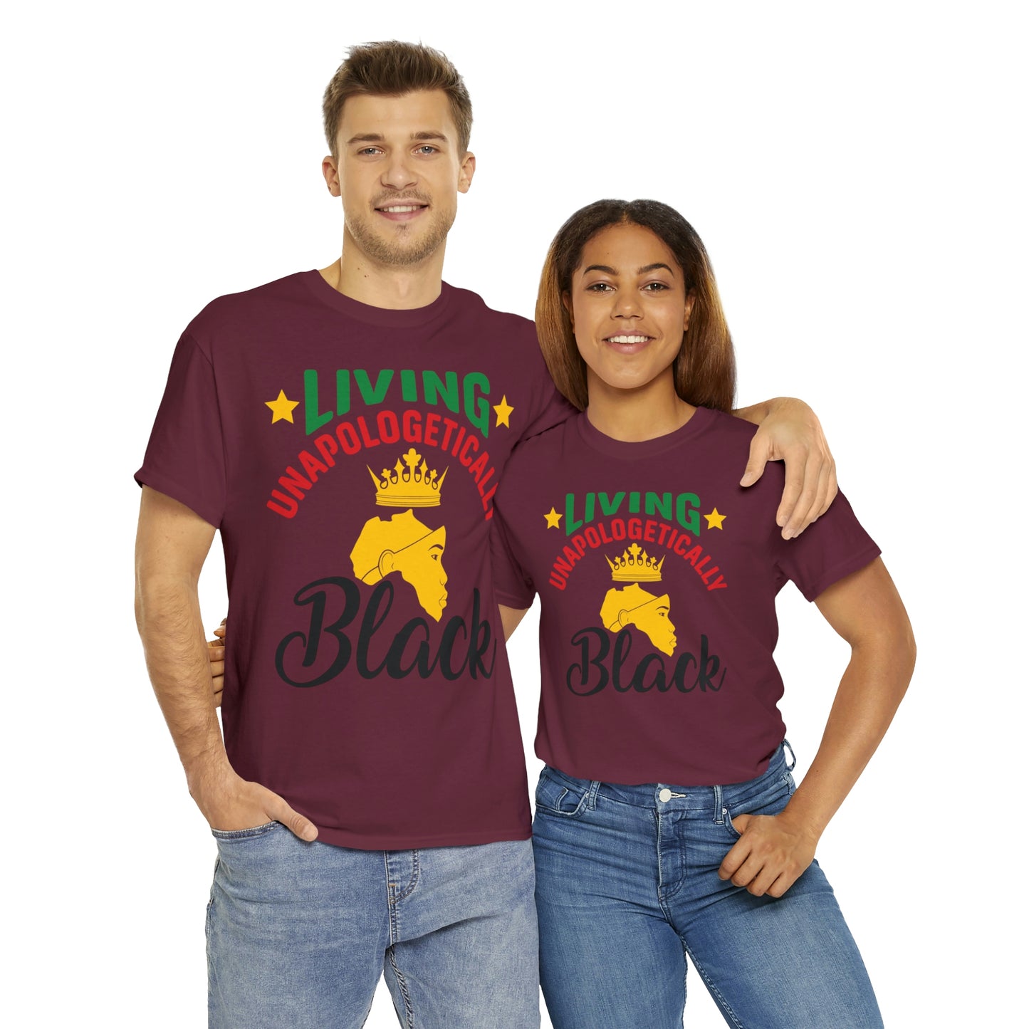 Living Unapologetically Unisex Heavy Cotton Tee