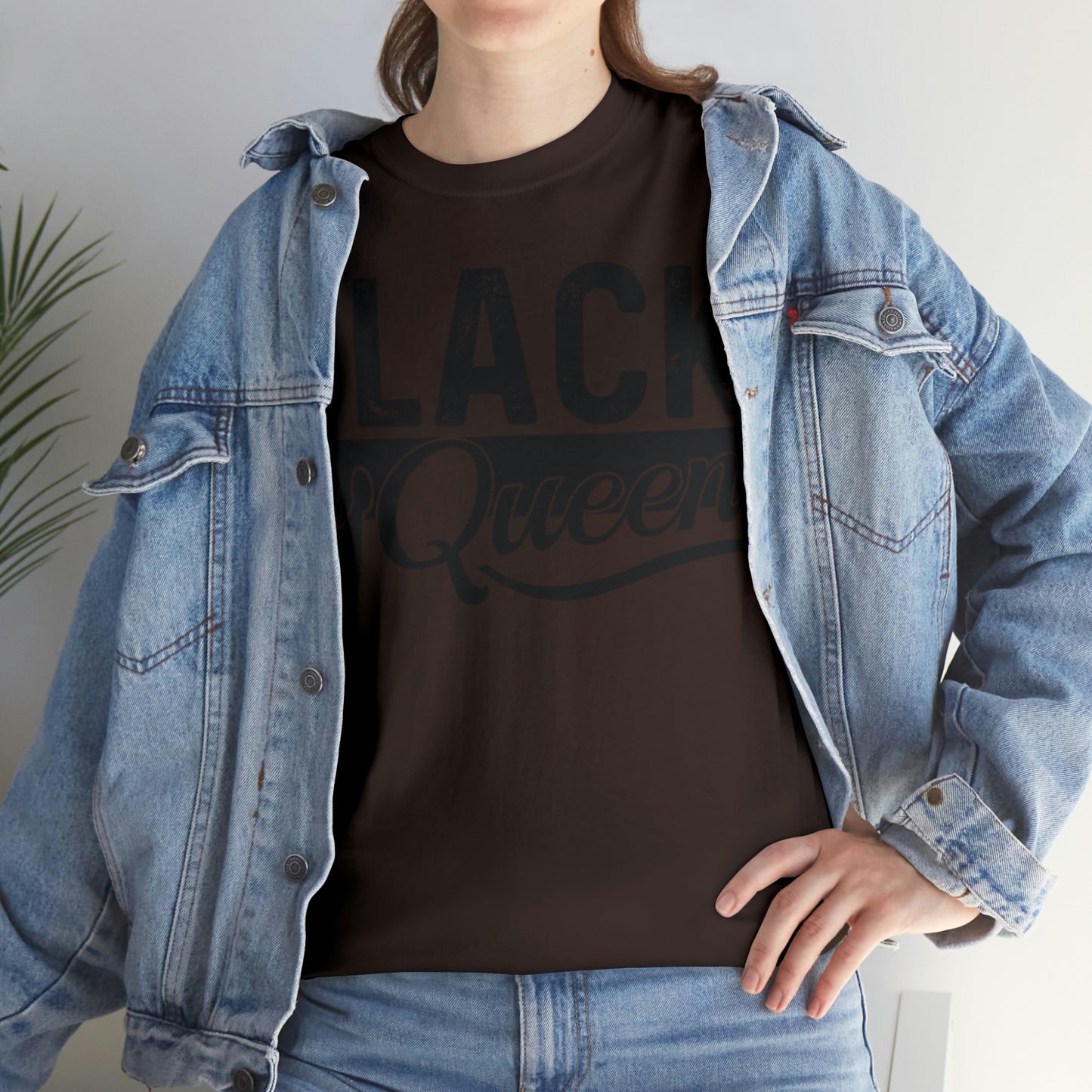 Black Queen Unisex Heavy Cotton Tee
