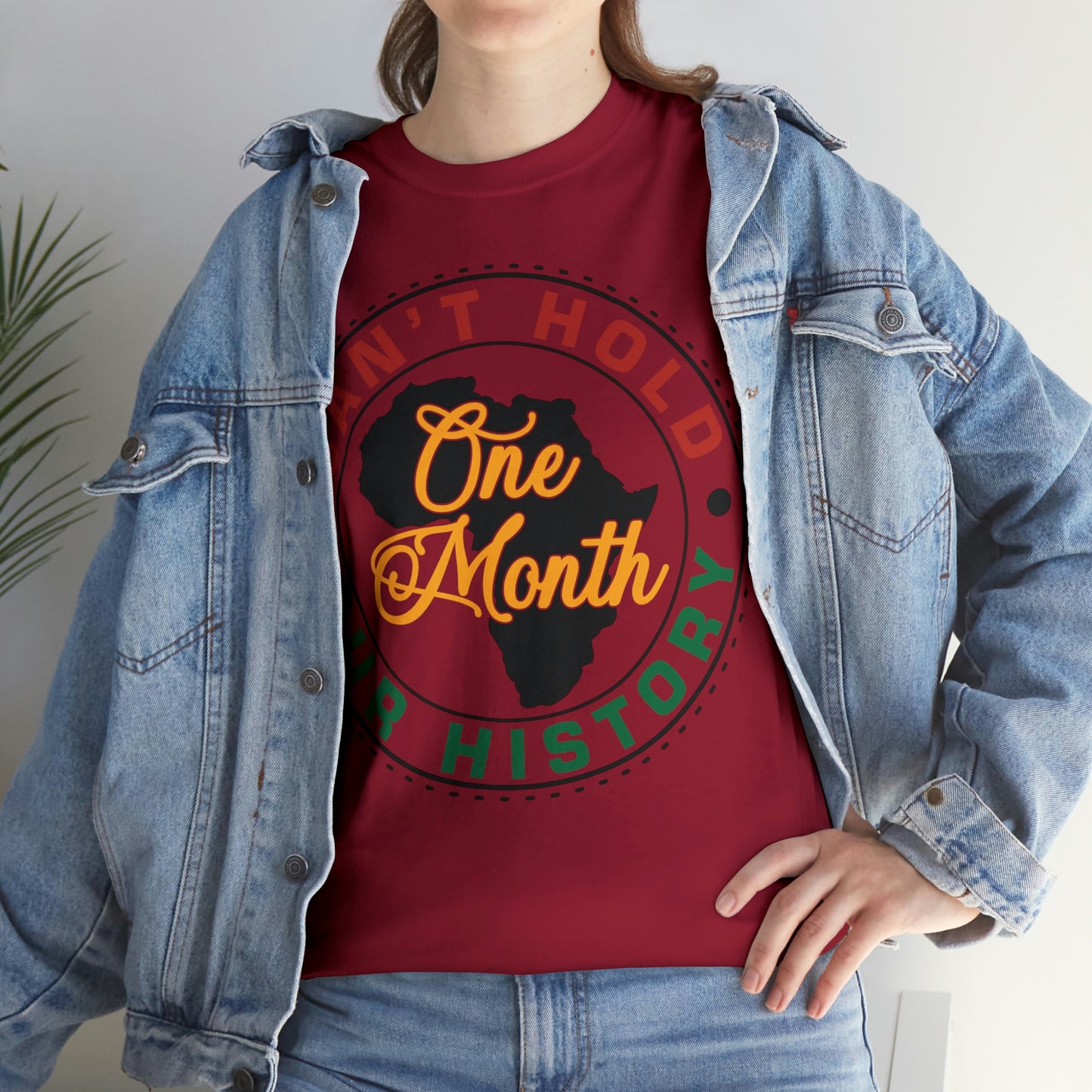 One Month Unisex Heavy Cotton Tee